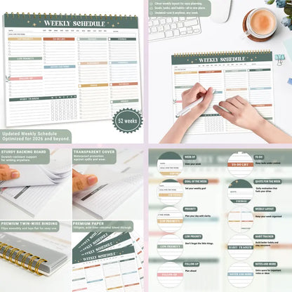 Amoria™ ADHD Cleaning Planner